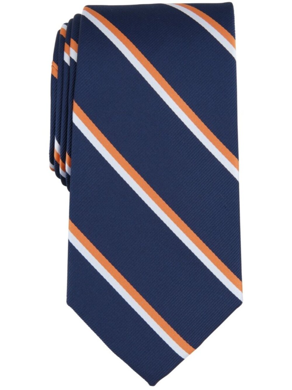 Club Room Men's Irving Stripe Tie Orange